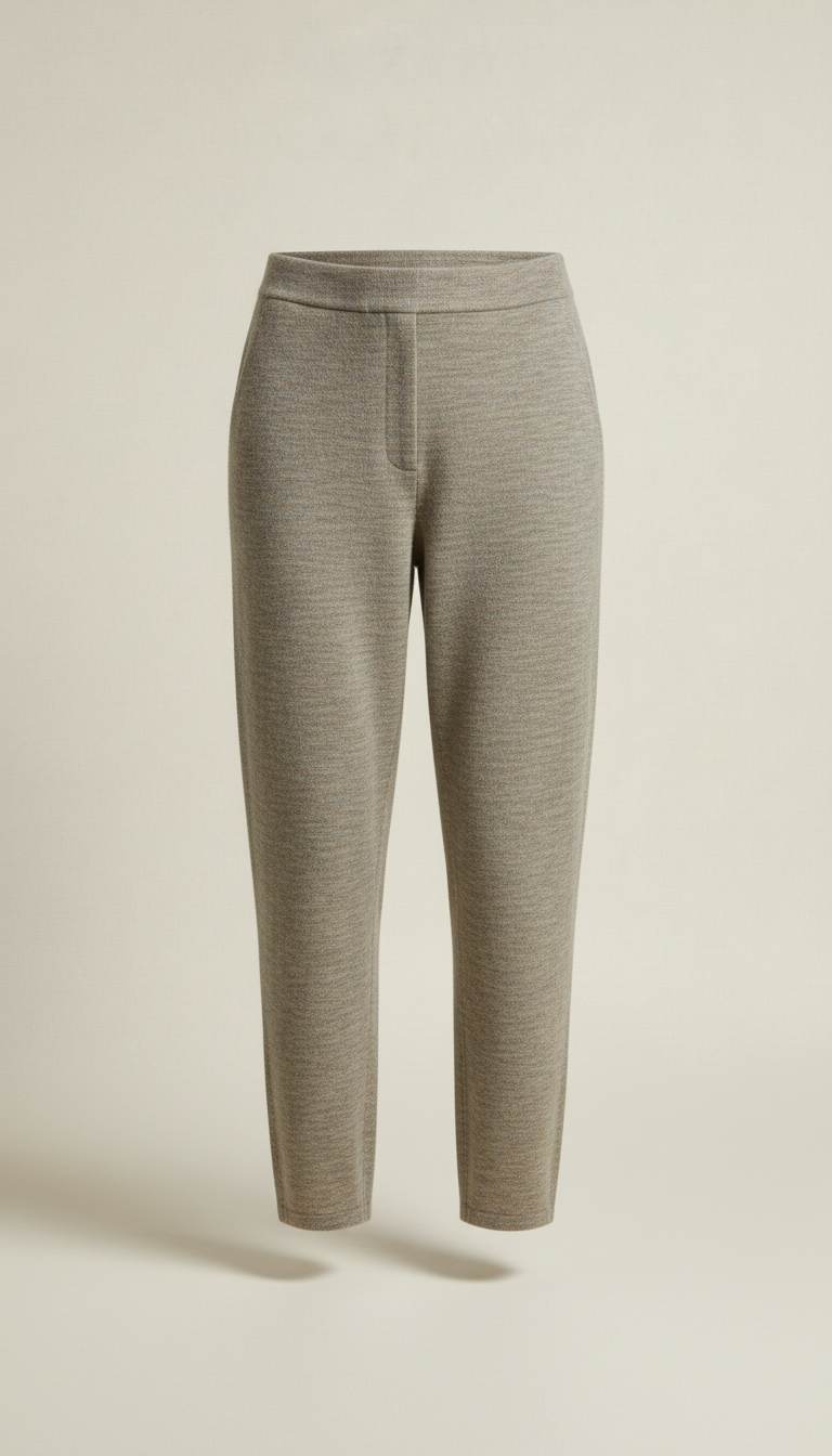 Cashmere relaxed trousers